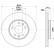 Disque de frein PRO 8DD 355 122-601 Hella