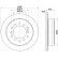 Disque de frein PRO 8DD 355 122-711 Hella