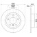 Disque de frein PRO 8DD 355 123-001 Hella