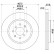 Disque de frein PRO 8DD 355 123-071 Hella