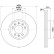 Disque de frein PRO 8DD 355 125-411 Hella