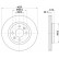 Disque de frein PRO 8DD 355 126-531 Hella