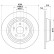 Disque de frein PRO 8DD 355 126-551 Hella