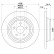 Disque de frein PRO 8DD 355 126-581 Hella