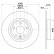 Disque de frein PRO 8DD 355 126-721 Hella