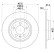 Disque de frein PRO 8DD 355 132-701 Hella