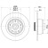 Disque de frein PRO 8DD 355 133-311 Hella