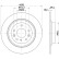 Disque de frein PRO 8DD 355 133-481 Hella