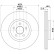 Disque de frein PRO 8DD 355 133-561 Hella