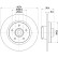 Disque de frein PRO 8DD 355 133-851 Hella