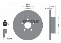 Disque de frein PRO 92046903 Textar