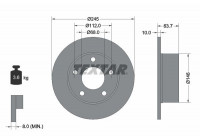 Disque de frein PRO 92057503 Textar