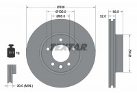 Disque de frein PRO+ 92121605 Textar