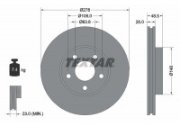Disque de frein PRO+ 92141205 Textar