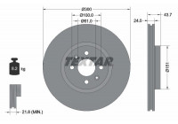 Disque de frein PRO 92149503 Textar
