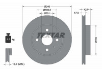 Disque de frein PRO 92165603 Textar
