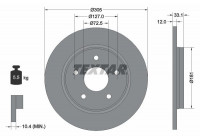 Disque de frein PRO+ 92181005 Textar