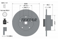 Disque de frein PRO 92196003 Textar