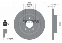 Disque de frein PRO 92205703 Textar