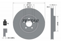 Disque de frein PRO+ 92229205 Textar