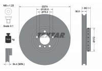 Disque de frein PRO+ 92266225 Textar