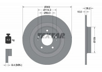 Disque de frein PRO 92267403 Textar