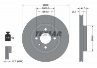 Disque de frein PRO 92292103 Textar
