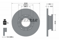 Disque de frein PRO 92292603 Textar