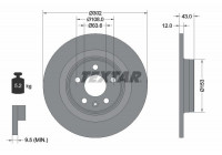 Disque de frein PRO+ 92295105 Textar