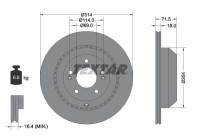 Disque de frein PRO 92300803 Textar