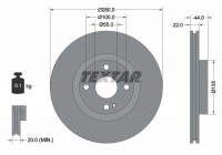 Disque de frein PRO 92301503 Textar