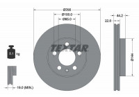 Disque de frein PRO 92303803 Textar