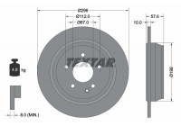 Disque de frein PRO 93123503 Textar