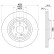 Disque de frein PRO Haute Carbone 8DD 355 133-251 Hella