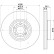 Disque de frein PRO HC 8DD 355 132-331 Hella