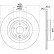 Disque de frein PRO HC 8DD 355 132-601 Hella
