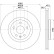 Disque de frein PRO HC 8DD 355 132-621 Hella