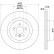 Disque de frein PRO HC 8DD 355 133-211 Hella