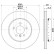 Disque de frein PRO High Carbon 8DD 355 120-871 Hella