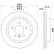 Disque de frein PRO High Carbon 8DD 355 123-011 Hella