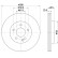 Disque de frein PRO High Carbon 8DD 355 125-541 Hella
