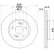 Disque de frein PRO High Carbon 8DD 355 127-741 Hella