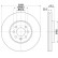Disque de frein PRO High Carbon 8DD 355 128-211 Hella
