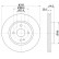 Disque de frein PRO High Carbon 8DD 355 128-851 Hella