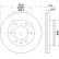 Disque de frein PRO High Carbon 8DD 355 129-181 Hella