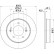 Disque de frein PRO High Carbon 8DD 355 129-451 Hella