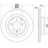 Disque de frein PRO High Carbon 8DD 355 129-721 Hella