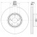 Disque de frein PRO High Carbon 8DD 355 129-831 Hella