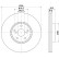 Disque de frein PRO High Carbon 8DD 355 129-841 Hella