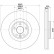 Disque de frein PRO High Carbon 8DD 355 131-961 Hella